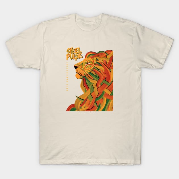 Steel Pulse Lion Steel T-Shirt by paigenorth